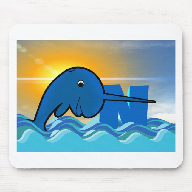 Tapis De Souris narval (Devant)