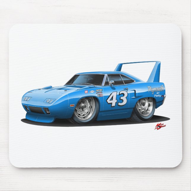 Tapis De Souris Nascar 1970 Superbird petit (Devant)