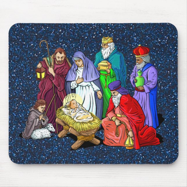 Tapis De Souris nativité (Devant)