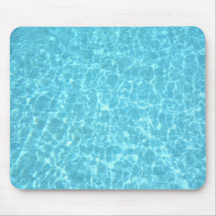 Tapis De Souris Nature Blue Water Pool Aqua Elégant Modèle