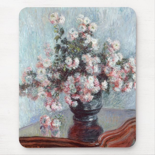 Tapis De Souris Nature morte florale impressionniste (Devant)