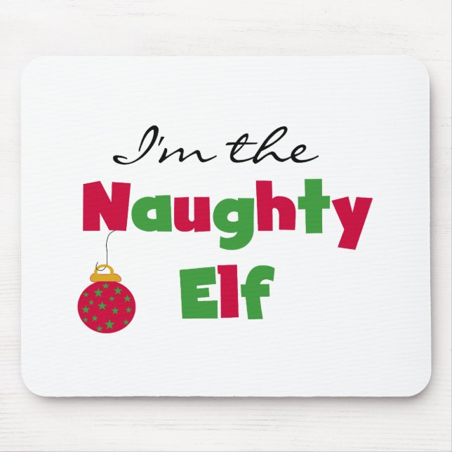 Tapis De Souris Naughty Elf (Devant)