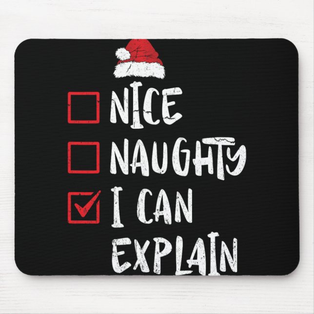 Tapis De Souris Naughty I (Devant)