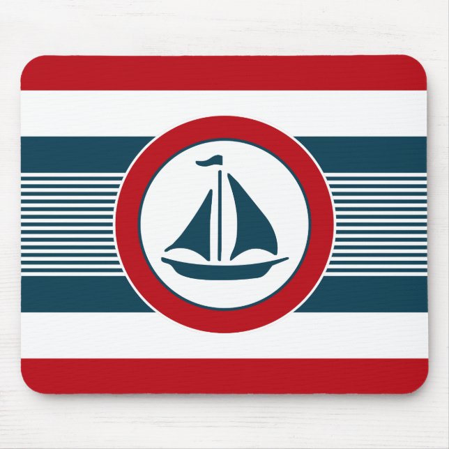 Tapis De Souris Nautical design (Devant)