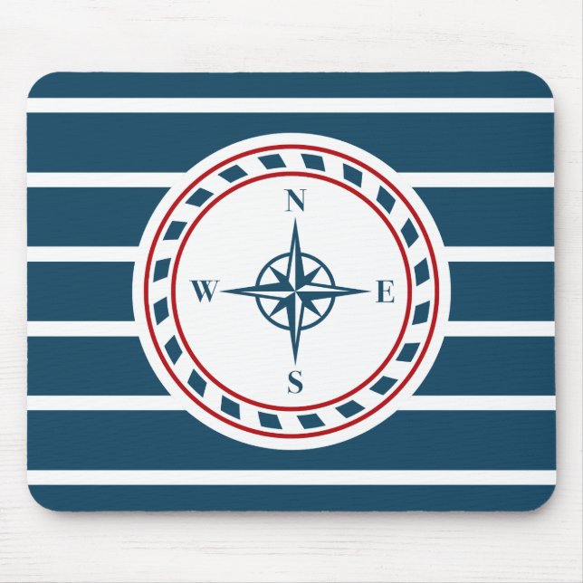 Tapis De Souris Nautical design (Devant)