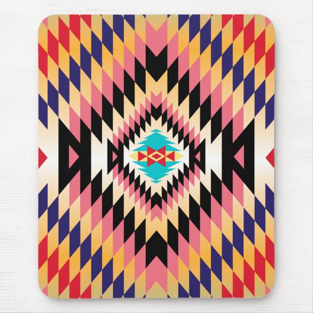 Tapis De Souris Navajo Design-7 Mousepad (Devant)