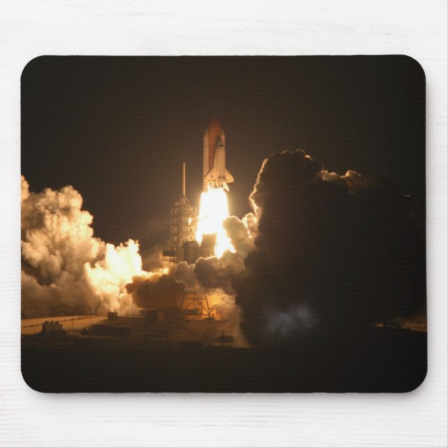Tapis De Souris Navette spatiale Terre vaisseau spatial en orbite  (Devant)