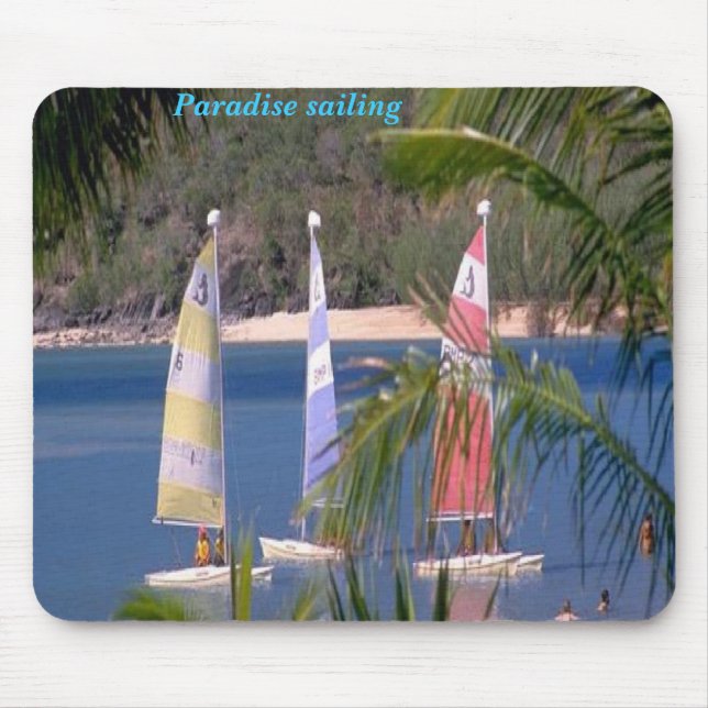 Tapis De Souris Navigation de paradis, mousepad (Devant)