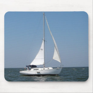 Tapis De Souris Navigation sur le lac Pontchartrain Mousepad