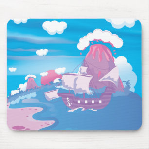 Tapis De Souris Navire Pirate