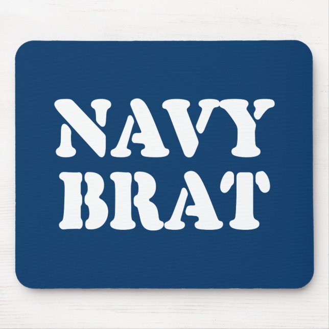 TAPIS DE SOURIS NAVY BRAT (Devant)