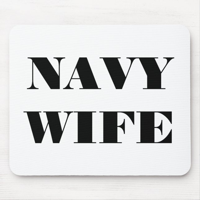 Tapis de souris Navy FEMME (Devant)