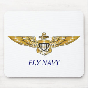 Tapis De Souris Navy_Pilot_Wings, MARINE de MOUCHE