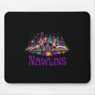 Tapis De Souris Nawlins Nouvelle-Orléans Paysage Urbain Mardi-gras