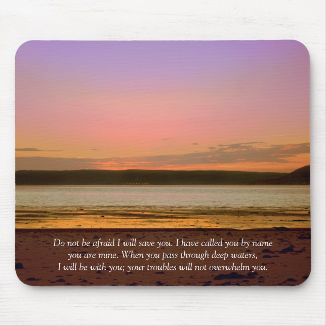 Tapis De Souris N'ayez pas peur (Devant)