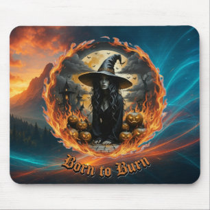 Tapis De Souris Né à Burn Witch Mousepad