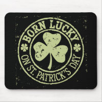 Né Chanceux Le Jour De La Saint-Patrick Anniversai