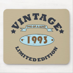 Tapis De Souris né en 1993 vintage anniversaire