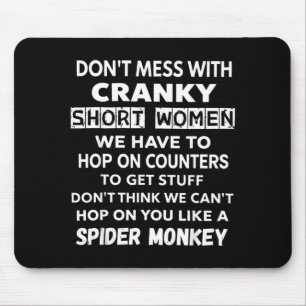 Tapis De Souris Ne Faites Pas Chier Cranky Short Il Faut Sauter De