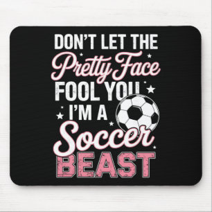 Tapis De Souris Ne laissez pas le joli visage vous tromper Femmes