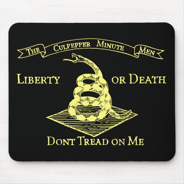 Tapis De Souris Ne marchez pas sur moi (Devant)