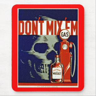 Tapis De Souris Ne mélangez pas Em