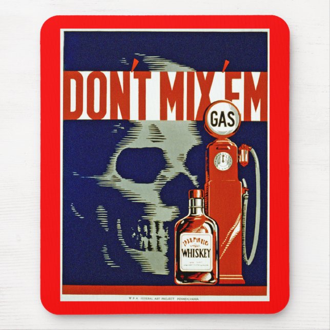 Tapis De Souris Ne mélangez pas Em (Devant)