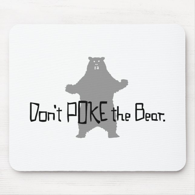 Tapis De Souris Ne pique pas l'OURS (Devant)