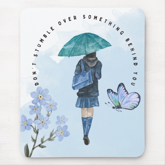 Tapis De Souris Ne tombez pas sur quelque chose derrière vous (Devant)