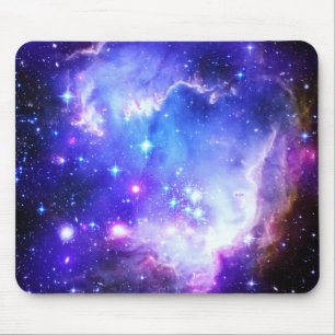 Tapis De Souris Nebula bleue