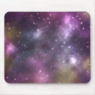 Tapis De Souris Nebula Cool colorée et étoiles dans l'espace