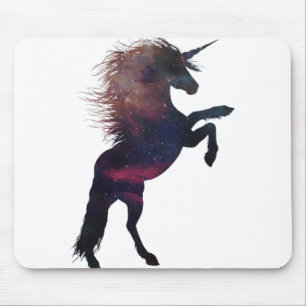 Tapis De Souris Nebula magique de l'espace Unicorne