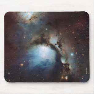 Tapis De Souris Nebula Orion Astronomie bleu brun ciel étoiles