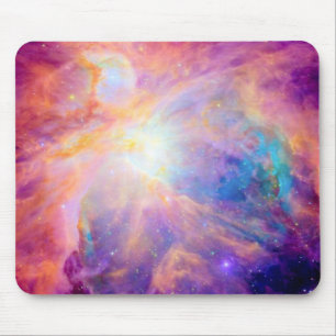 Tapis De Souris Nébuleuse d'Orion Coloré Rose Violet