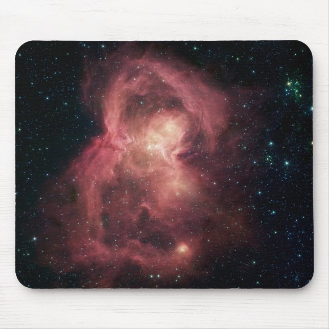 Tapis De Souris Nébuleuse du papillon spatial (Devant)