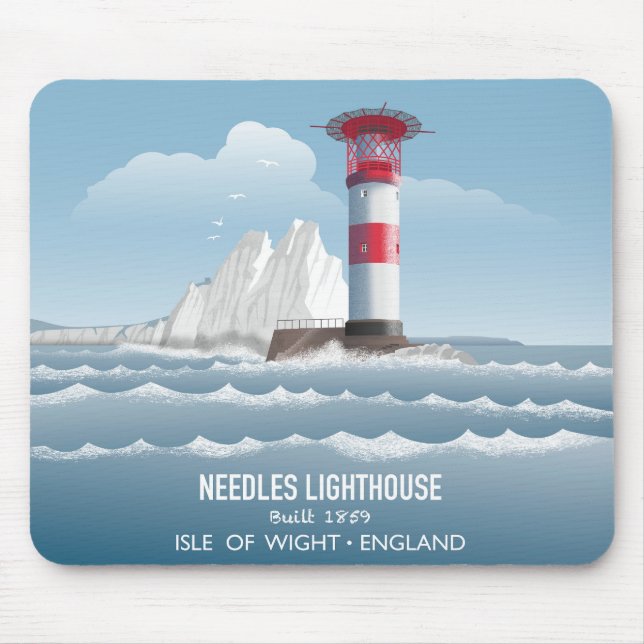 Tapis De Souris Needles Lighthouse (Devant)