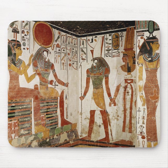 Tapis De Souris Nefertari est apporté avant le dieu (Devant)