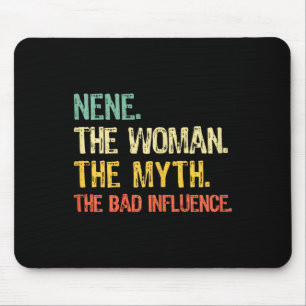 Tapis De Souris Nene La Femme Le Mythe L'Influence D Drôle Rétro