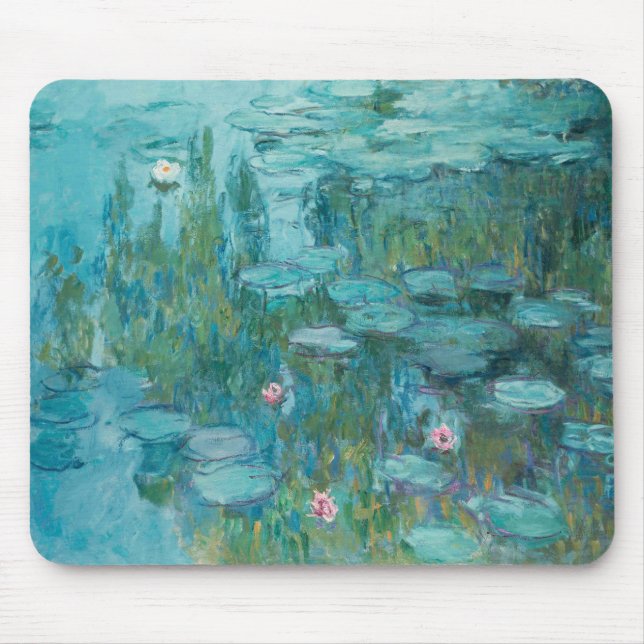 Tapis De Souris Nénuphar (Claude Monet, 1915) (Devant)