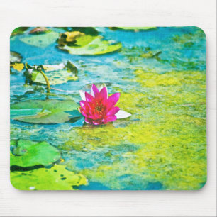 Tapis De Souris Nénuphar feuille de nénuphar