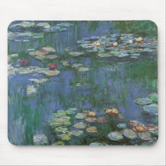 Tapis De Souris Nénuphars de Claude Monet, Fleurs Vintages