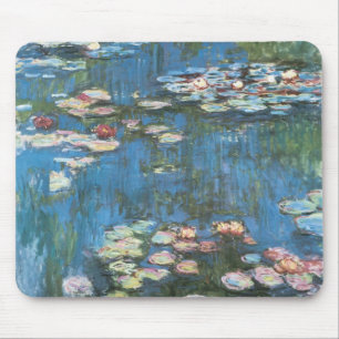 Tapis De Souris Nénuphars de Claude Monet, Impressionnisme Vintage