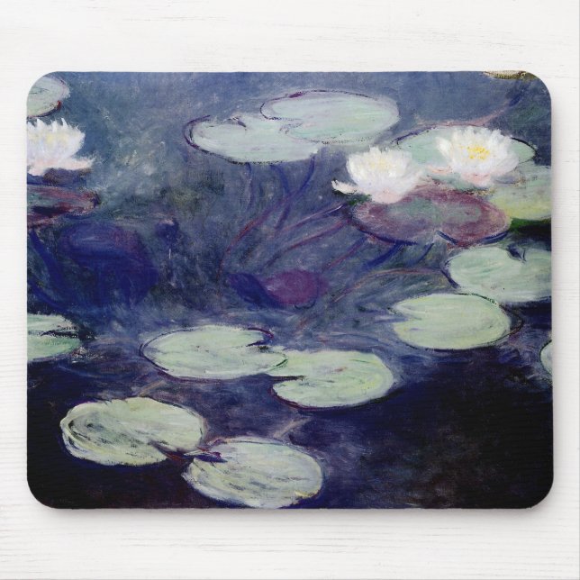 Tapis De Souris Nénuphars roses : 1897-99 par Monet (Devant)