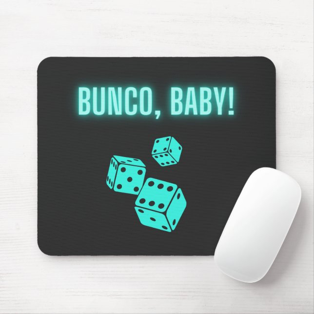 Tapis De Souris Neon Aqua Bunco Baby (Avec souris)