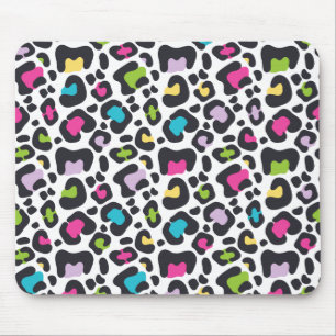 Tapis De Souris Neon Empreinte de léopard