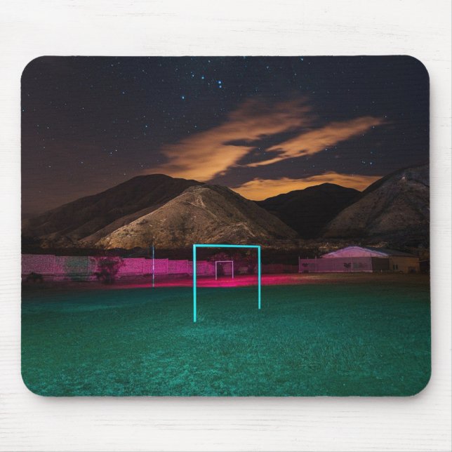 Tapis De Souris Neon Glow Under the Stars (Devant)