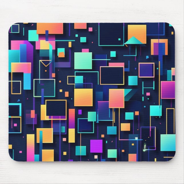Tapis De Souris Neon Gridlock (Devant)