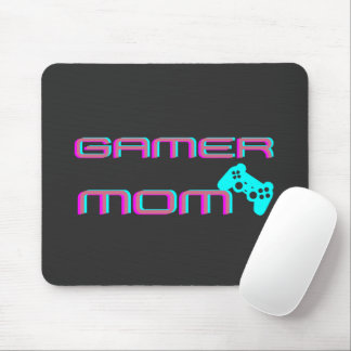 Tapis De Souris Neon Retro Gamer Mom