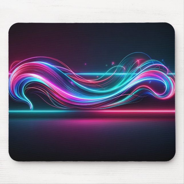 Tapis De Souris Neon Vibrant (Devant)