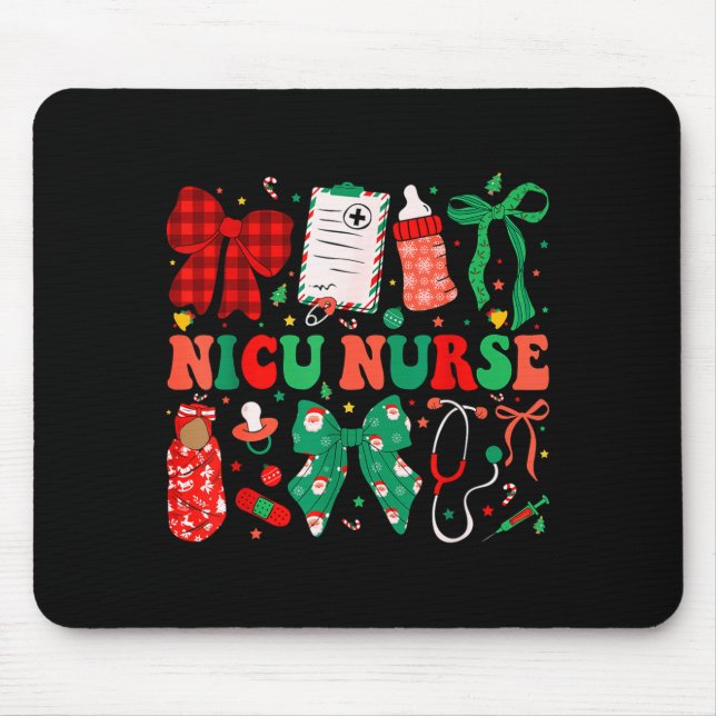 Tapis De Souris Neonatal Intensive Care Unit Coquette Nicu Nurse C (Devant)
